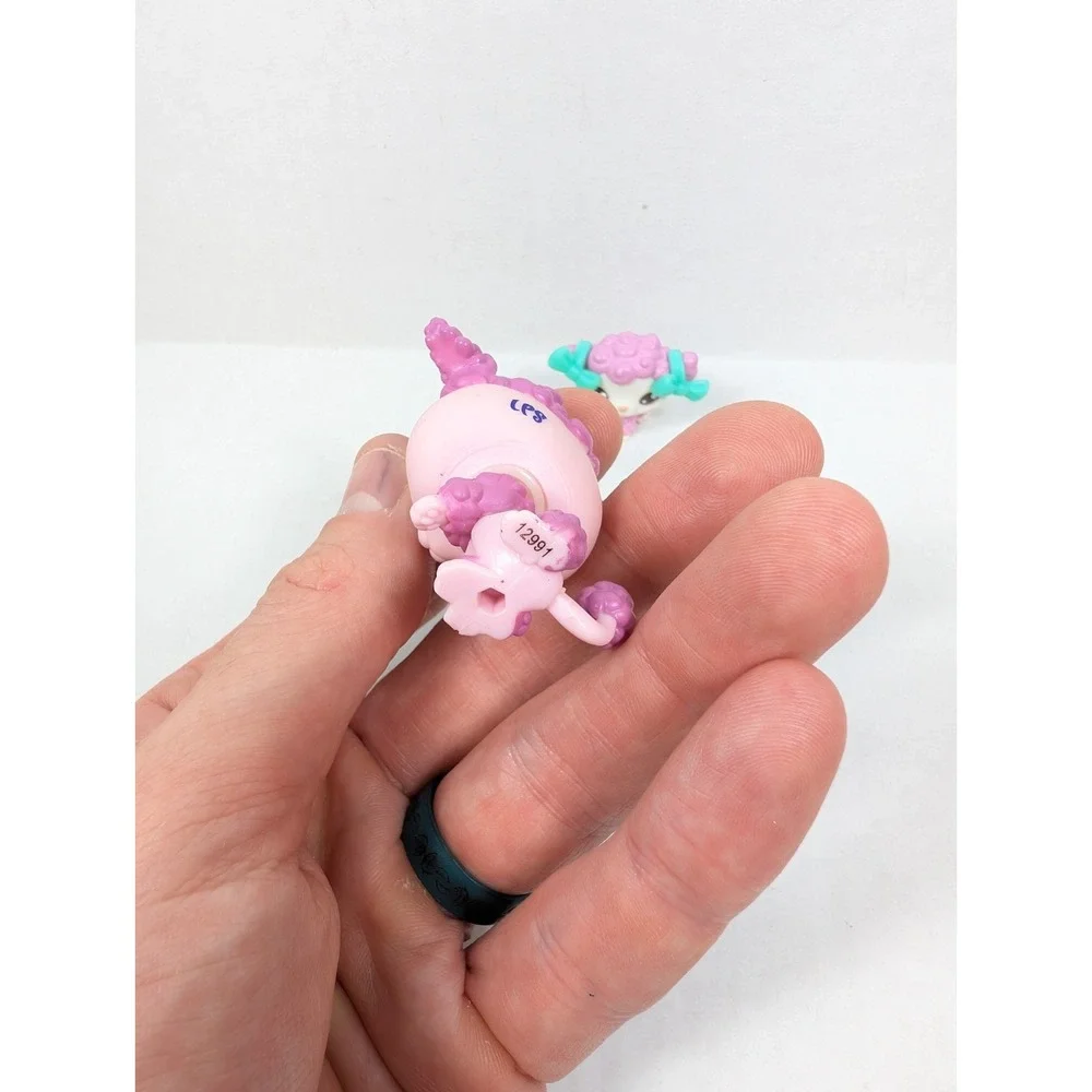 Authentic Littlest Pet Shop Grooming Time with Mommy #2497 2498 Complete Hasbro
